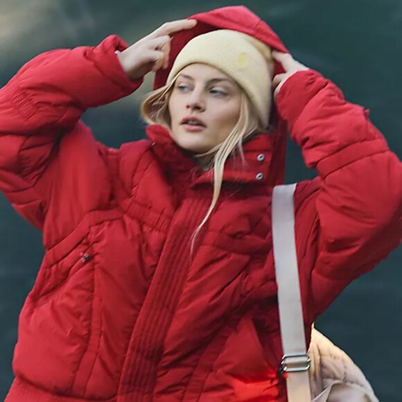 Free People Jackets & Blazers - NWT Free People Shirr Enough Backpack Puffer